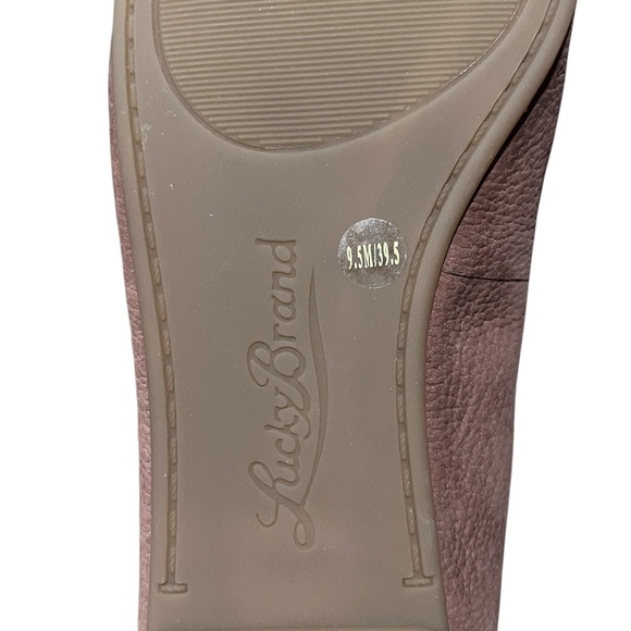 Lucky Brand Women's Aviee Lace-Up Ballet Flats Size 9.5 - Picture 8 of 8